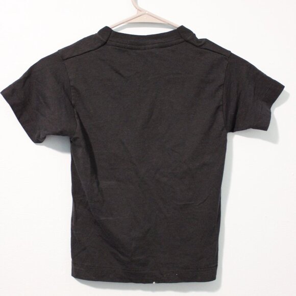 Vintage baby tee black with design - Picture 2 of 2